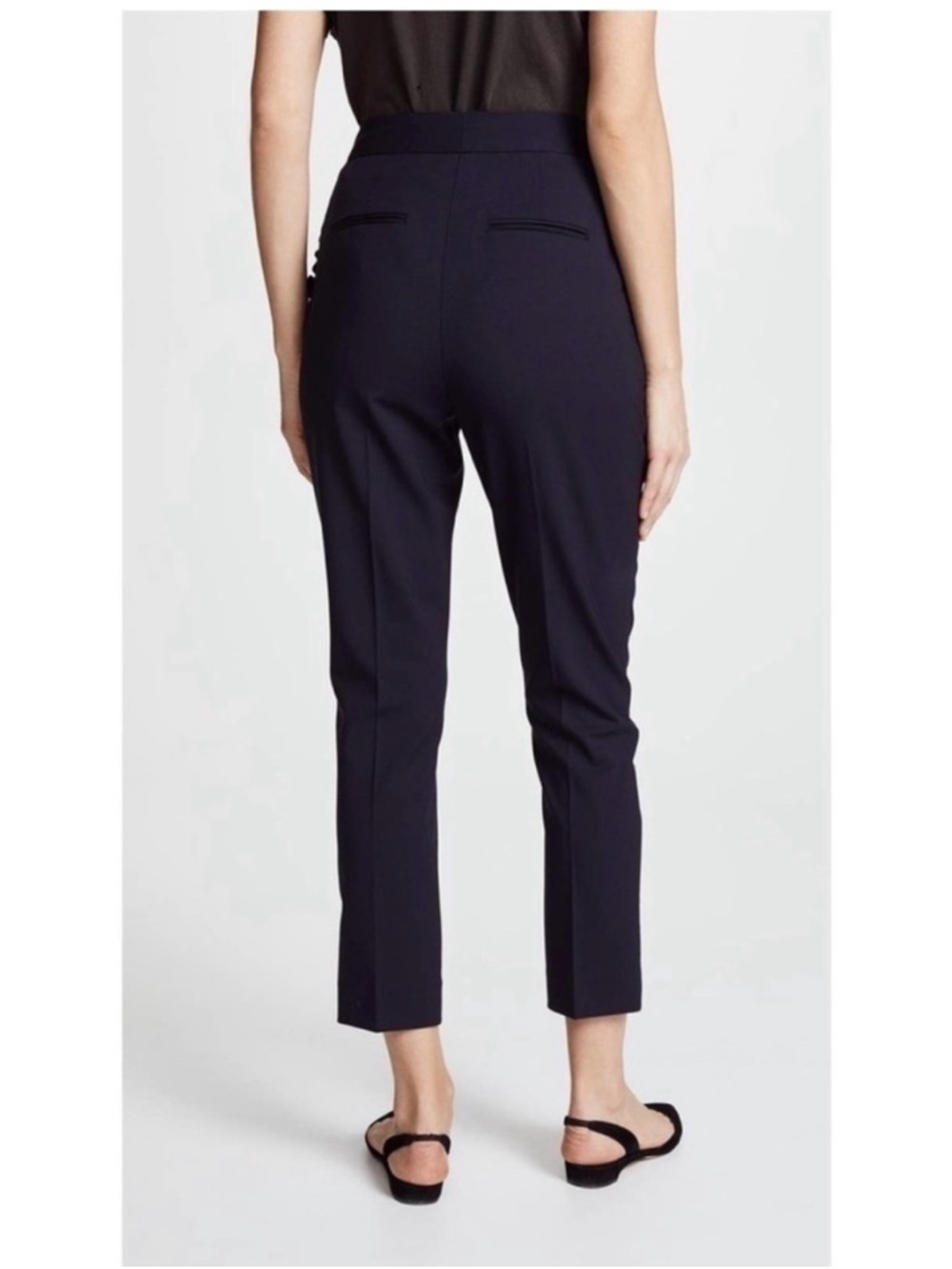 Rebecca Taylor Spring Suiting Ruffle Pants - Picture 2 of 11